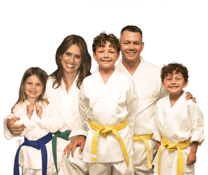 Martial Arts Lessons for Families in Carrollton TX - Group Family for Martial Arts Footer Banner